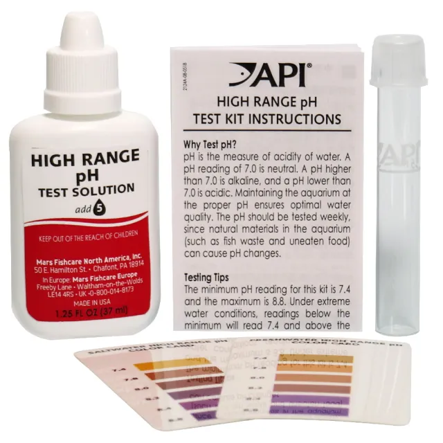 【API 魚博士】海水專業全套測試組 高PH、NH3/NH4、NO2、NO3(水質檢測劑、海水缸必需D182)