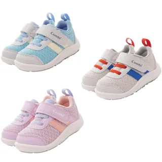 【Combi】日本Combi機能童鞋- NICEWALK醫學級成長機能鞋3色任選(C2201BL/GL/PP-藍/灰/紫-12.5~18.5cm)