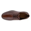 【ecco】S LITE HYBRID 輕巧混和經典正裝皮鞋 男鞋(棕色 52032401053)