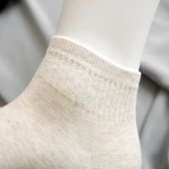 【哈囉喬伊】韓國襪子 微長素色加大短襪 男襪 M42(正韓直送 型男必備 棉襪 短襪 船型襪)