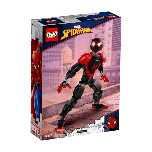 【LEGO 樂高】Marvel超級英雄系列 76225 Miles Morales Figure(蜘蛛人 漫威英雄 禮物)