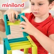 【西班牙Miniland】ECO工型積木32入(STEM玩教具/邏輯思考/創意思考/西班牙原裝進口)