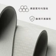 【Mukasa】天然橡膠瑜珈墊 6mm - 冰川灰/十字紋 - MUK-21104