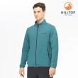 【Hilltop 山頂鳥】男款POLYGIENE抗菌吸濕快乾保暖雙面穿夾克H24MK4綠