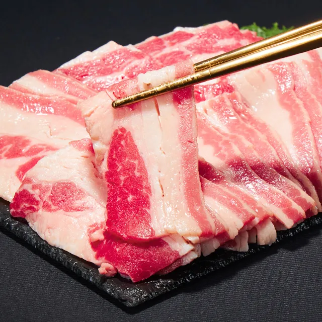 【料里長】美國安格斯牛五花肉片2包組(500g/包)