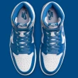【NIKE 耐吉】休閒鞋 Air Jordan 1 High OG True Blue 真藍 紀念款配色 白藍 男款 DZ5485-410