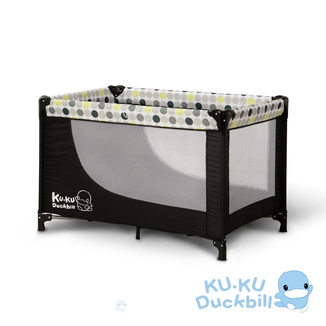 i-smart 雙層折疊嬰兒床+杜邦床墊+尿墊+置物架+蚊帳