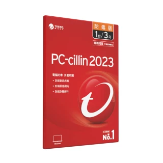 PC-cillinPC-cillin 超值組2023 防毒版 3年1台(不退換貨)+雷柏 K2800 無線觸控鍵盤