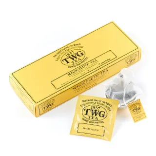 【TWG Tea】手工純棉茶包 魔幻長笛茶 15包/盒(Magic Flute Tea;紅茶)