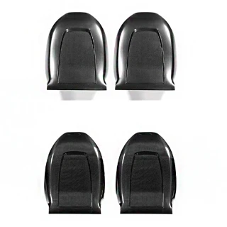 【玉米爸特斯拉配件】Tesla Model3/Y 真碳椅背保護蓋(椅背保護蓋 真碳纖維 椅背 保護套 真碳 後座)