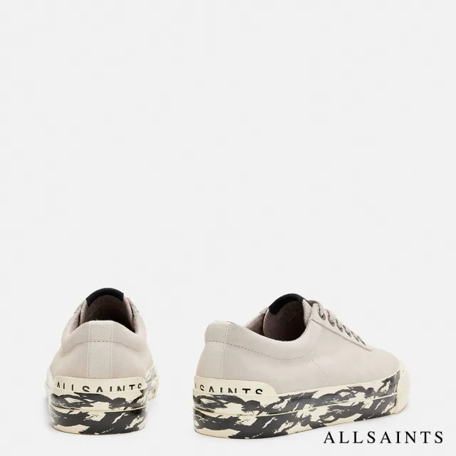 【ALLSAINTS】KNOX 低筒帆布印花休閒鞋 MZ551Y