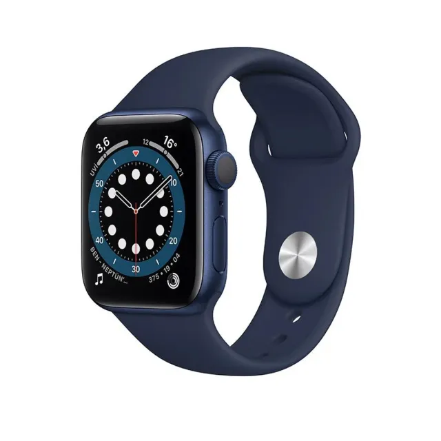 Apple 蘋果】A級福利品Watch Series 6 GPS 鋁金屬錶殼44mm 不含錶帶