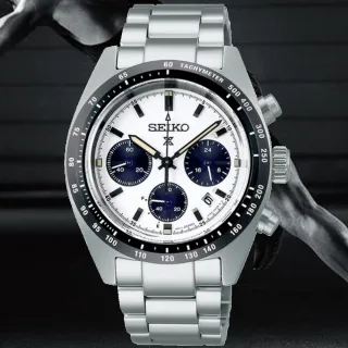 【SEIKO 精工】PROSPEX系列 復刻1969 太陽能計時腕錶 畢業禮物 送禮 推薦(SSC813P1/V192-0AF0S)