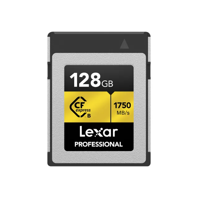 【Lexar 雷克沙】Professional CFexpress Type B Gold Series 128G記憶卡