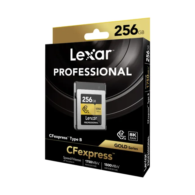 Lexar 雷克沙】Professional CFexpress Type B Gold Series 256G記憶卡