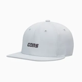 【CONVERSE】CONS 6 PANEL CAP 休閒帽 男帽 女帽 灰色(10025899-A05)