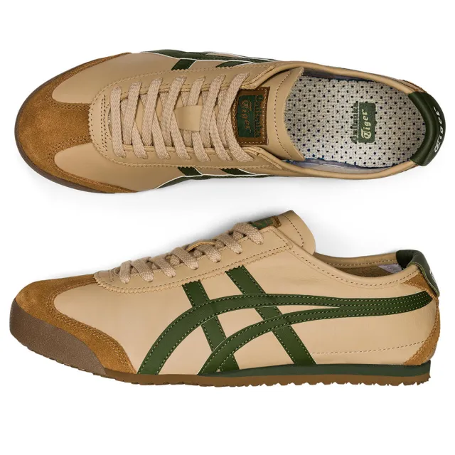 【Onitsuka Tiger】Onitsuka Tiger鬼塚虎-推薦款淺棕色MEXICO 66休閒鞋1183C102-250(1183C102-250)