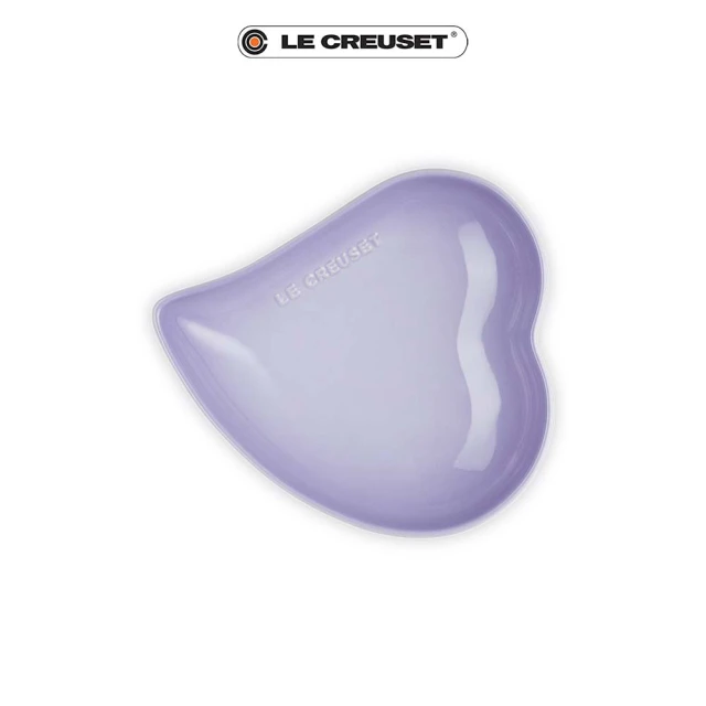 Le Creuset 繁花系列瓷器花瓣盤20cm(粉彩紫)