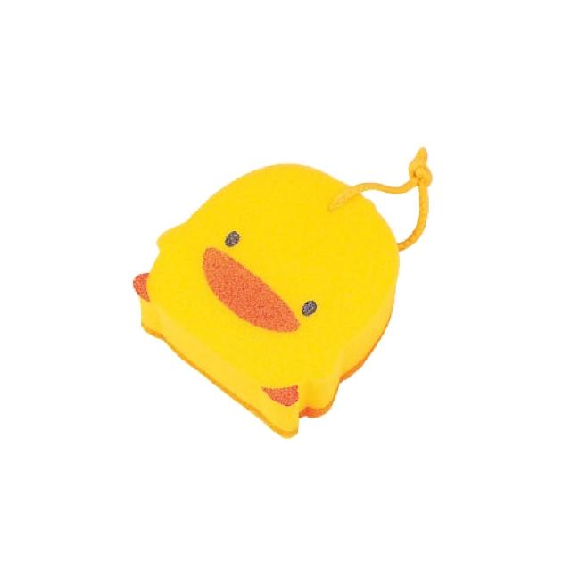 【Piyo Piyo 黃色小鴨】嬰幼兒沐浴海綿