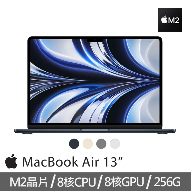 Apple 微軟365個人版★MacBook Air 13.6吋 M2 晶片 8核心CPU 與 8核心GPU 8G/256G SSD