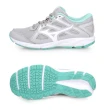 【MIZUNO 美津濃】MAXIMIZER 25 女慢跑鞋-WIDE-反光 美津濃 灰白綠(K1GA230122)