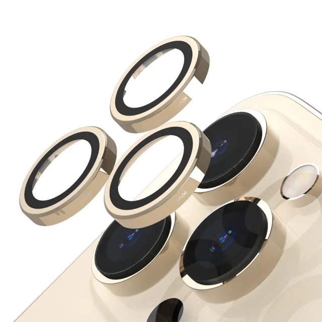 【SOLiDE】iPhone 14 Pro/14 Pro Max 不鏽鋼 頂級藍寶石鏡頭貼