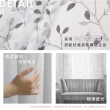 【Home Desyne】台灣製 庭園疏影透光窗紗窗簾落地窗織帶單片(145x240 CM)