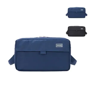 【SPRING】交換禮物 尼龍多功能斜背小包中性護照包斜背包-多色(日系簡約多功能斜背小包)