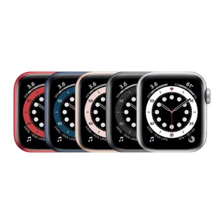 【Apple 蘋果】A級福利品 Watch Series 6 GPS 44mm 智慧型手錶(贈專用防撞硬殼收納包)