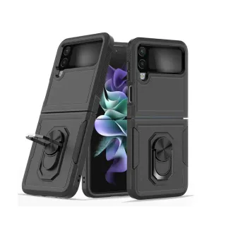 【CASE SHOP】SAM Z Flip 4 指環站立保護殼(貼心180度安全防護)