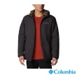 【Columbia 哥倫比亞 官方旗艦】男款-防小雨內刷毛連帽外套(UWE87710 / 2021年秋冬)