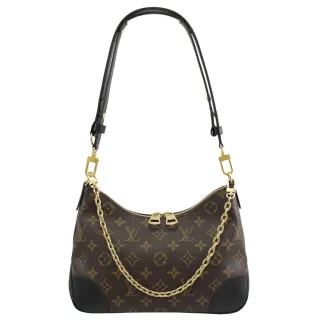 【Louis Vuitton 路易威登】LV M45831 BOULOGNE 經典花紋肩背鍊包斜背包兩用包(現貨)