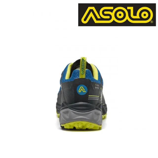 【ASOLO】男款 GTX 低筒越野疾行健行鞋 BACKBONE A40052/B053 魔幻藍(防水透氣、輕便、休閒)