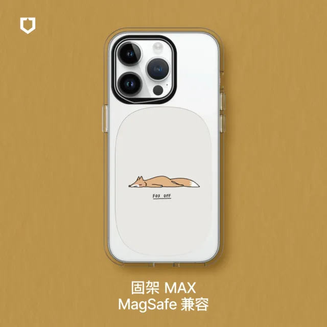 【RHINOSHIELD 犀牛盾】固架MAX MagSafe兼容 磁吸手機支架∣ilovedoodle系列(Apple手機適用立架)