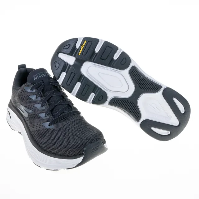 【SKECHERS】男鞋 慢跑系列 GO RUN MAX CUSHIONING ARCH FIT(220338BKW)