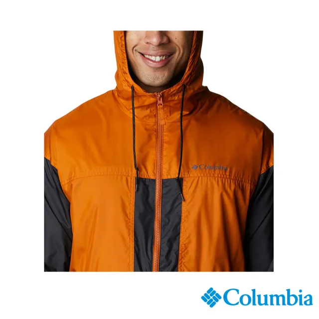 【Columbia 哥倫比亞 官方旗艦】男款- Omni-Shade UPF40防曬風衣-棕色(UWE15820BN / 2022年秋冬)
