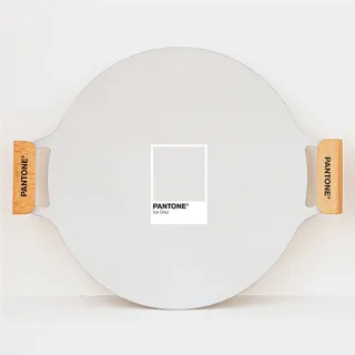 【PANTONE】韓國 PANTONE GRIDDLE 鑄造烤盤(冰河灰-36cm)