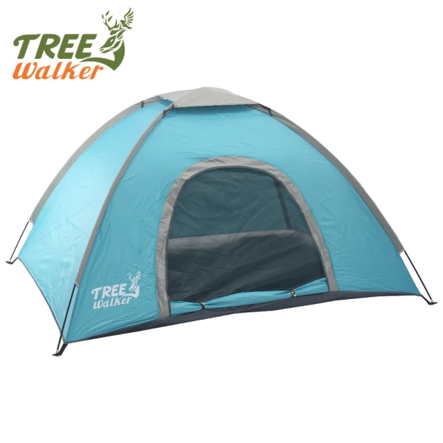 【TreeWalker】BREEZE 野餐露營雙用雙人帳-藍(野餐帳、遮陽帳)