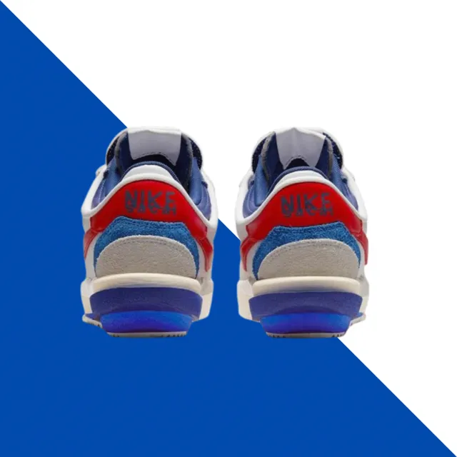 NIKE 耐吉】聯名限定鞋Sacai x Nike Zoom Cortez SP 阿甘鞋白紅