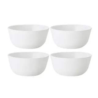 【CorelleBrands 康寧餐具】PYREX 靚白強化玻璃4件式餐碗組(D07)