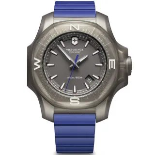 【VICTORINOX 瑞士維氏】I.N.O.X. TITANIUM 200米潛水錶 男錶 手錶 指針錶(VISA-241759)