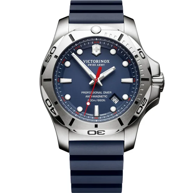 【VICTORINOX 瑞士維氏】I.N.O.X. Professional Diver 200米潛水錶 男錶 手錶 指針錶(VISA-241734)