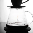【Dagebeno荷生活】加厚款高硼矽玻璃耐熱耐冷雲朵咖啡壺 簡易手沖冷水壺-01分享壺(360ml一入)