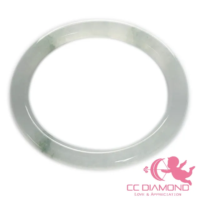 【CC Diamond】天然翡翠A貨 玻冰手鐲(超小手圍：51mm 16.2號)