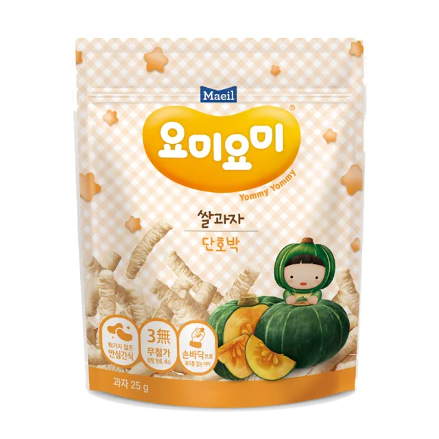 【Maeil】米條25g(紫薯味/南瓜味/青花菜味)