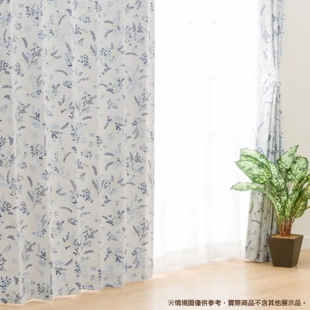 【NITORI 宜得利家居】遮光2級 隔熱 窗簾 PETITE FLOWER 100X140X1(遮光2級 隔熱 窗簾 PETITE FLOWER)