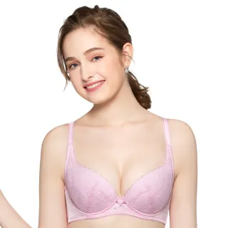 【Swear 思薇爾】花覓系列B-E罩蕾絲包覆女內衣(愛戀粉)_出清品
