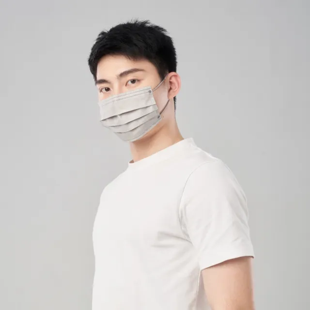 【DRX 達特世】醫用平面口罩-莫蘭迪四色綜合-成人20入/盒