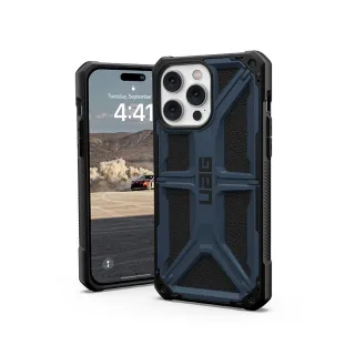 【UAG】iPhone 14 Pro Max 頂級版耐衝擊保護殼-藍(UAG)