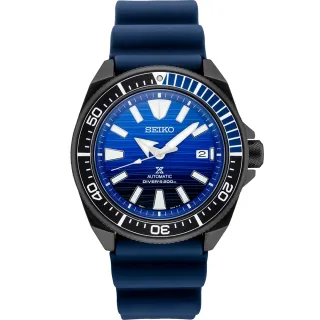 【SEIKO 精工】PROSPEX 機械深海潛水機械錶-藍43.8mm(SRPD09J1/4R35-01X0A)